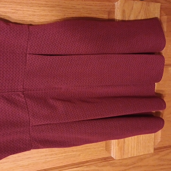 Juniors Speechless Burgundy Dress w/Crocheted Capped Sleeves Size XXL - Picture 15 of 16